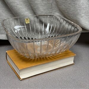 Bleikristall Lead Crystal 24% P60 Square Bowl